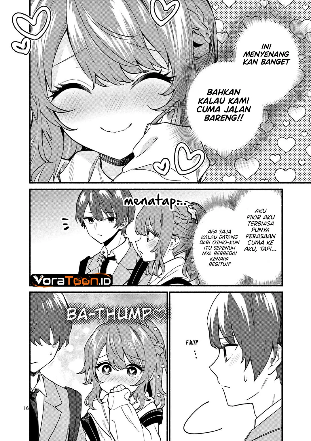 Shiotaiou no Sato-san ga Ore ni dake Amai Chapter 89 Gambar 17