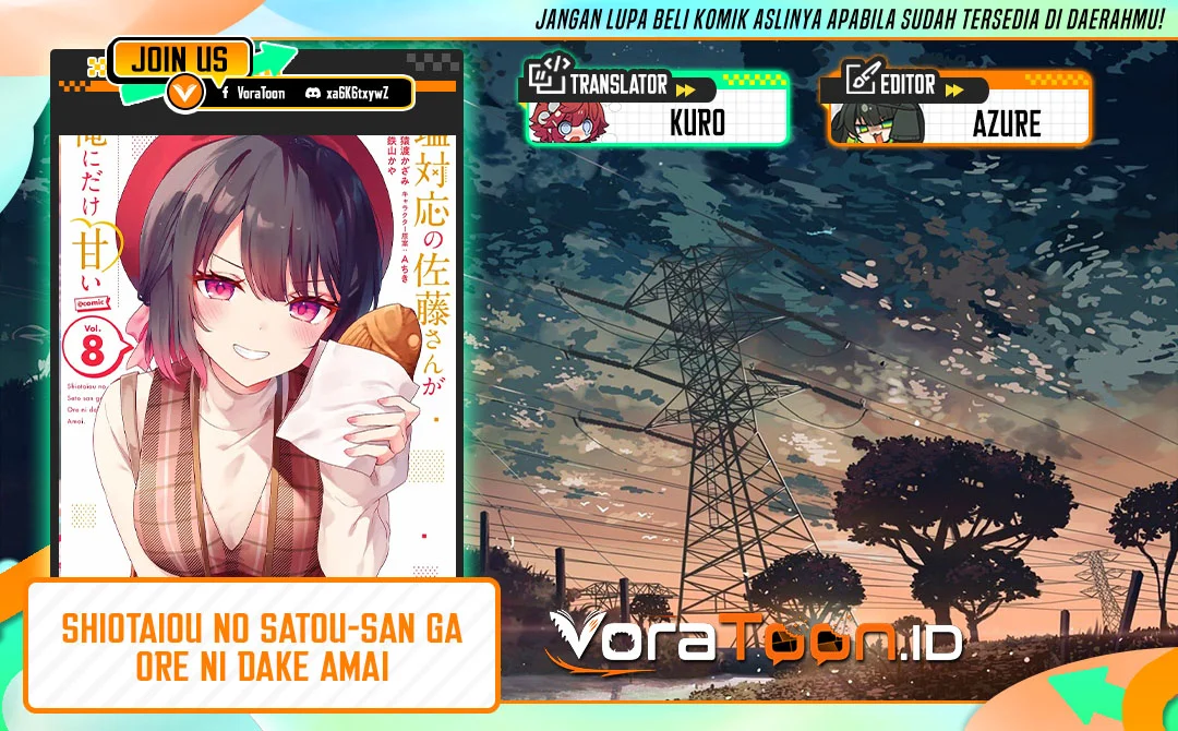 Shiotaiou no Sato-san ga Ore ni dake Amai Chapter 90 halaman 2