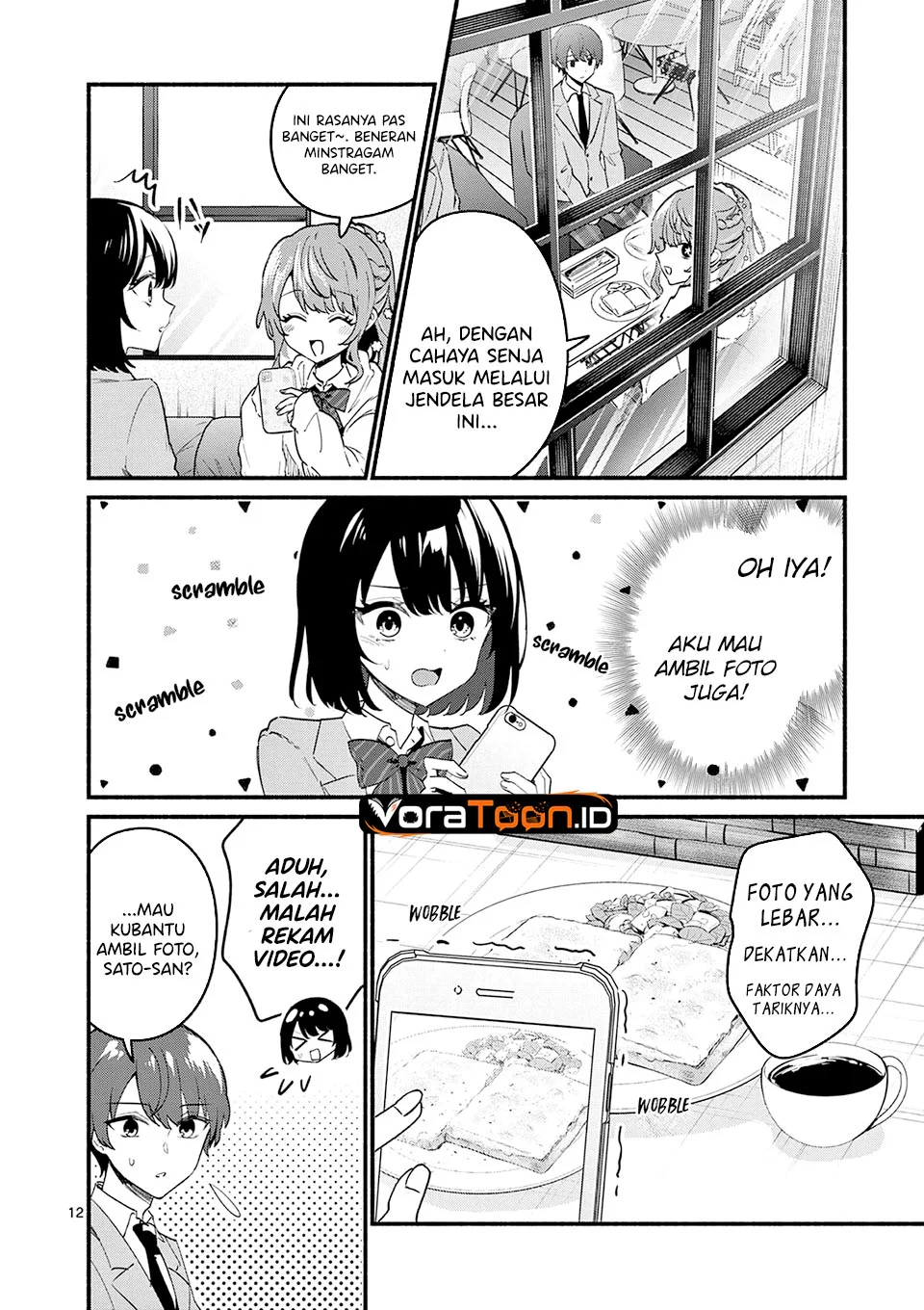 Shiotaiou no Sato-san ga Ore ni dake Amai Chapter 90 Gambar 13