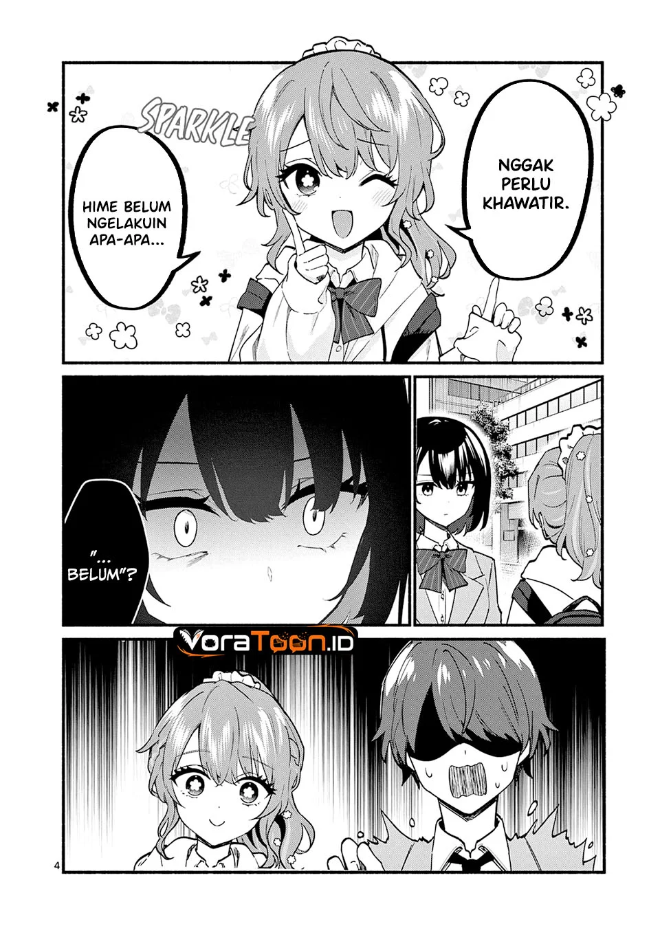 Shiotaiou no Sato-san ga Ore ni dake Amai Chapter 90 halaman 6