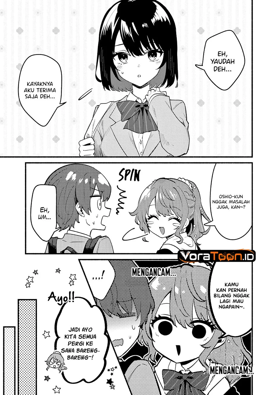 Shiotaiou no Sato-san ga Ore ni dake Amai Chapter 90 halaman 9