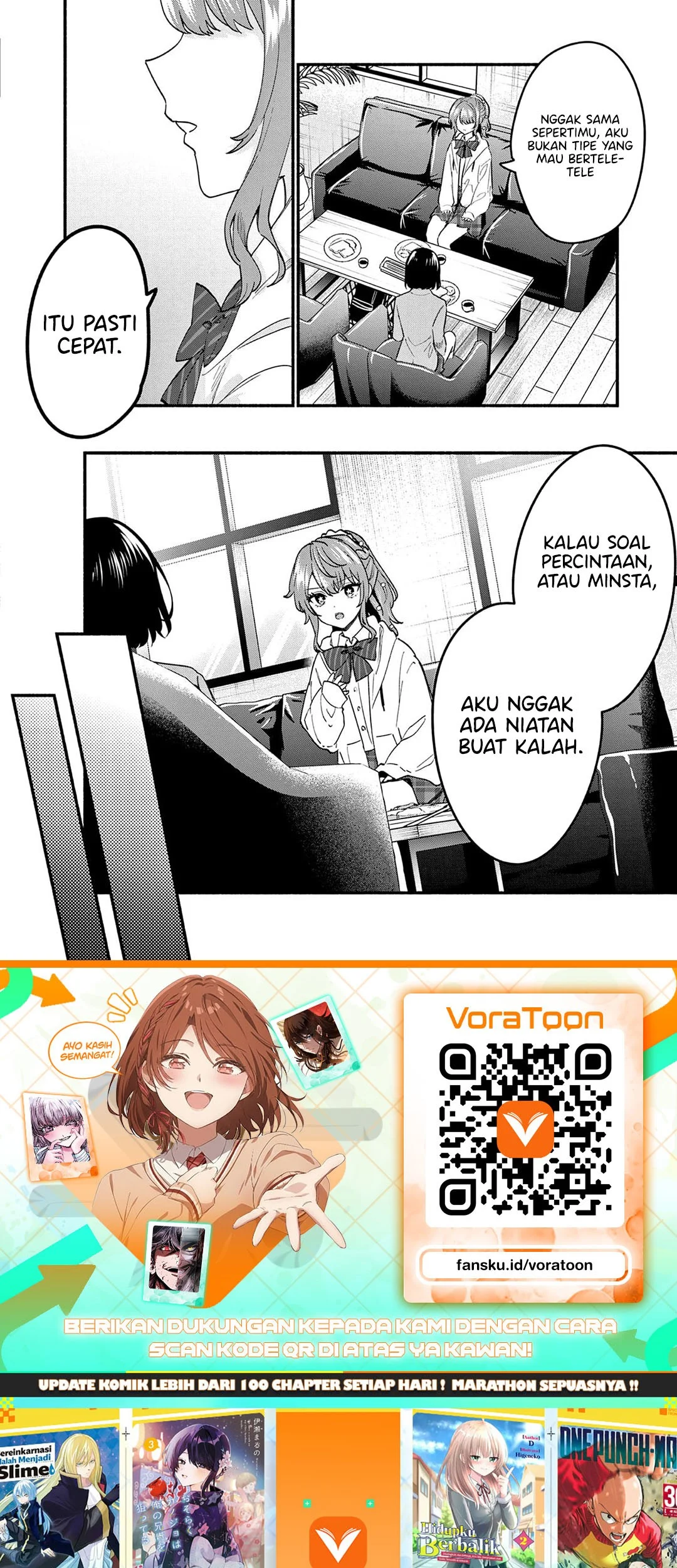 Shiotaiou no Sato-san ga Ore ni dake Amai Chapter 91 Gambar 17
