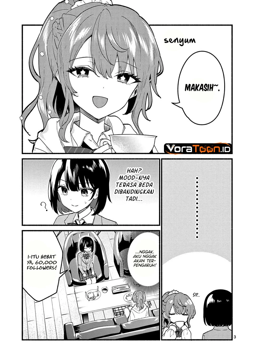 Shiotaiou no Sato-san ga Ore ni dake Amai Chapter 91 halaman 5