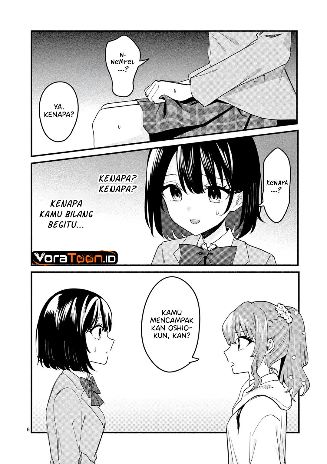 Shiotaiou no Sato-san ga Ore ni dake Amai Chapter 91 halaman 8