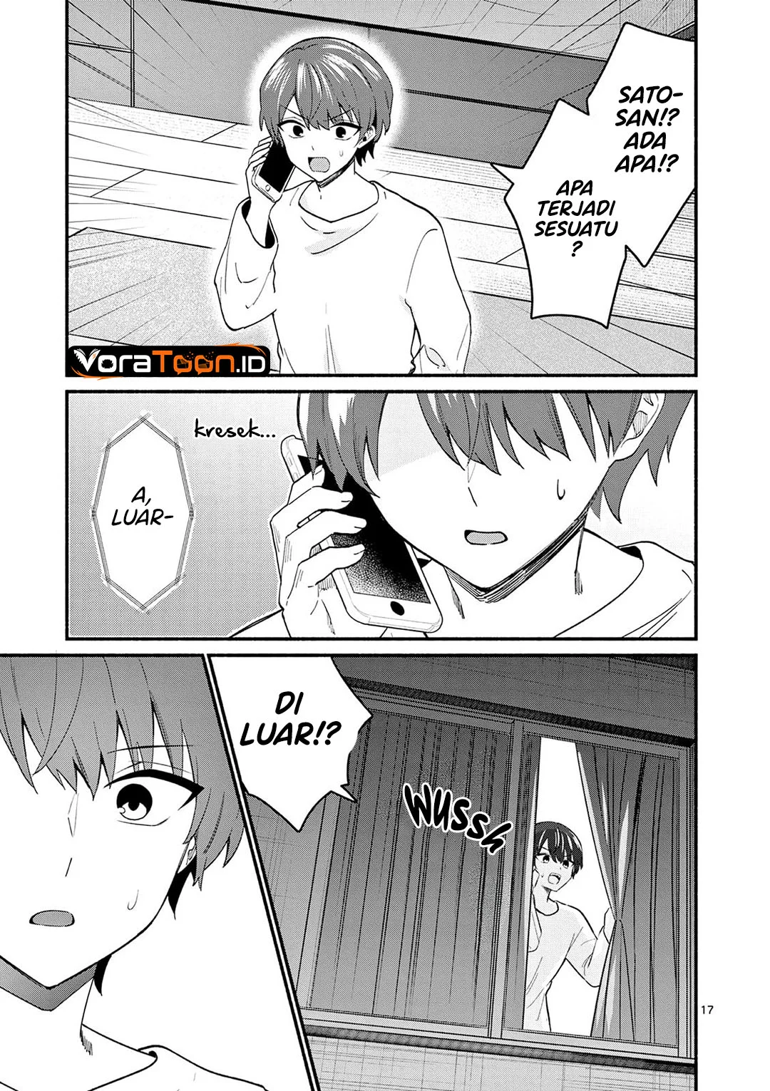 Shiotaiou no Sato-san ga Ore ni dake Amai Chapter 92 Gambar 18