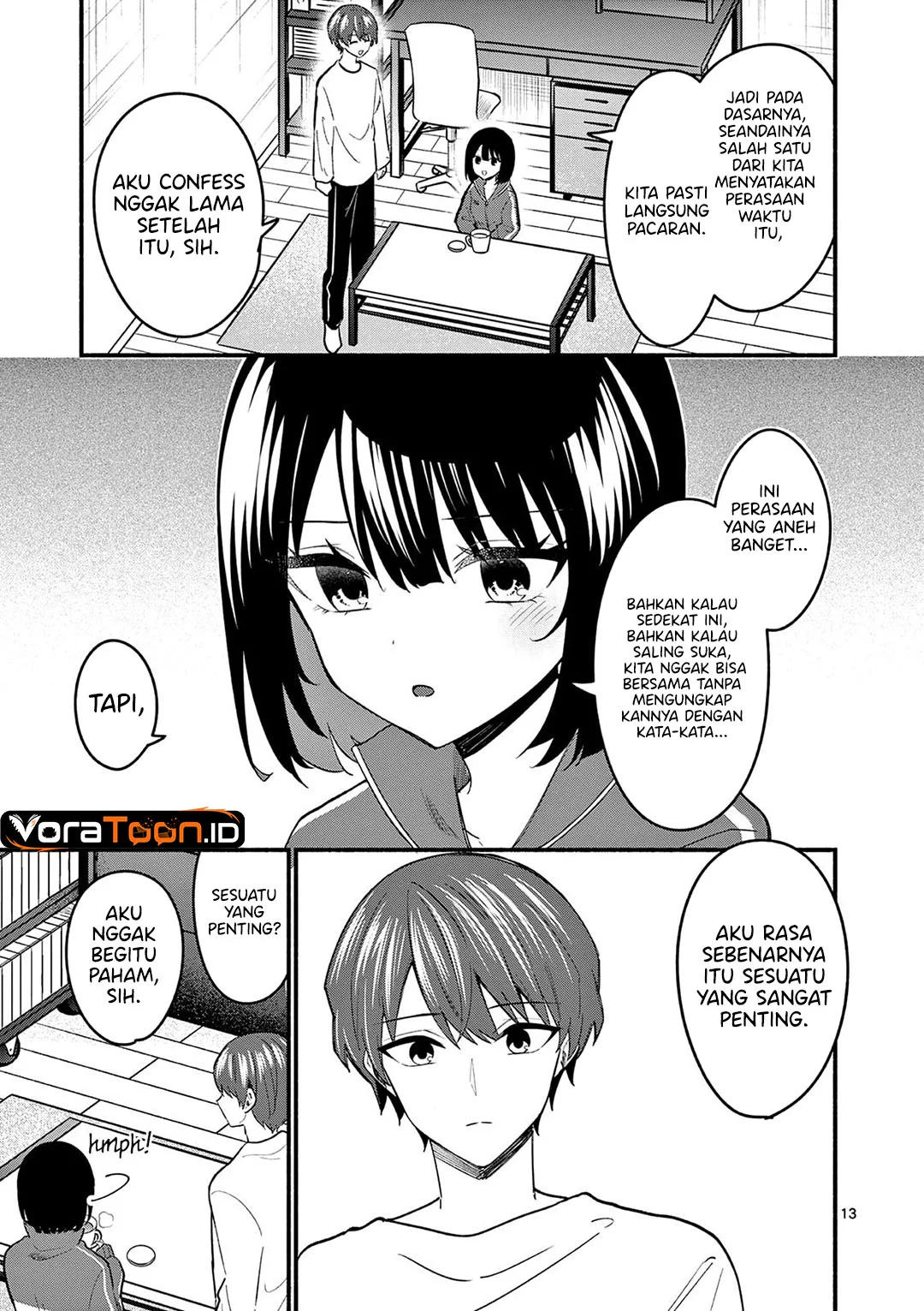 Shiotaiou no Sato-san ga Ore ni dake Amai Chapter 93 Gambar 14