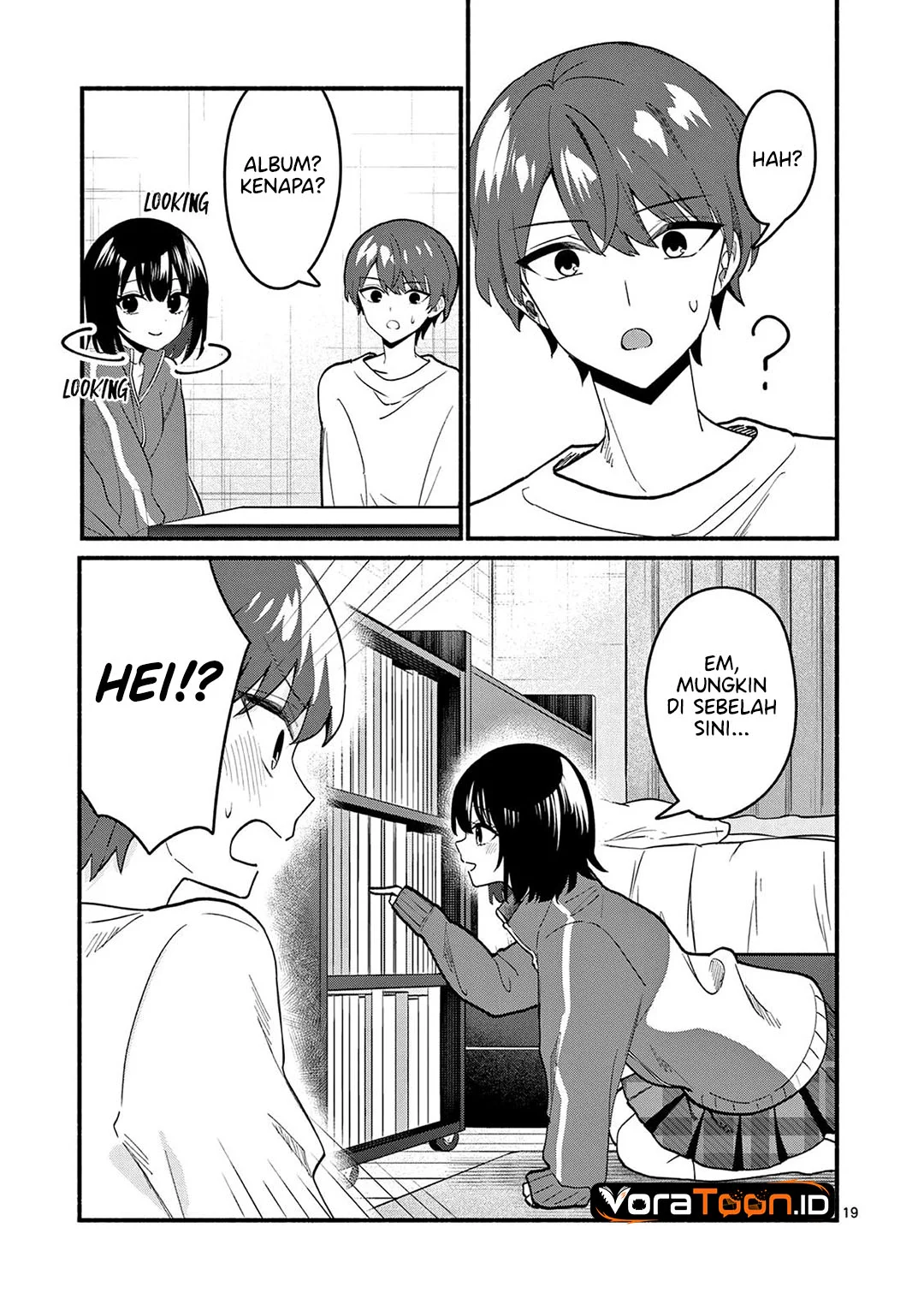 Shiotaiou no Sato-san ga Ore ni dake Amai Chapter 93 Gambar 20