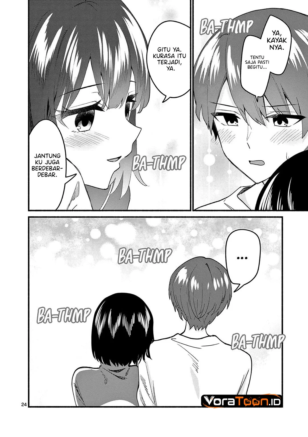 Shiotaiou no Sato-san ga Ore ni dake Amai Chapter 93 Gambar 25