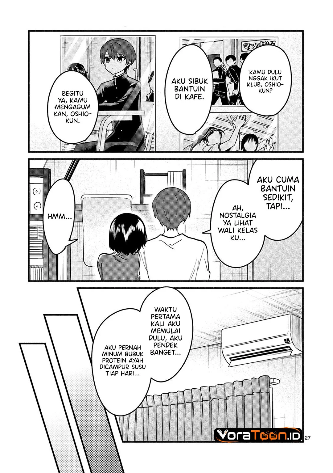 Shiotaiou no Sato-san ga Ore ni dake Amai Chapter 93 Gambar 28