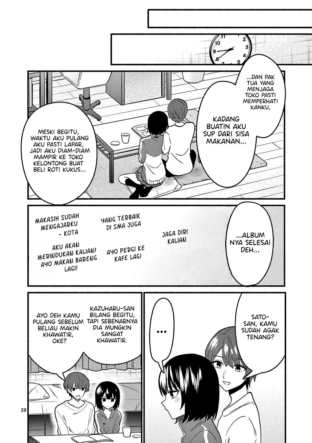 Shiotaiou no Sato-san ga Ore ni dake Amai Chapter 93 Gambar 29