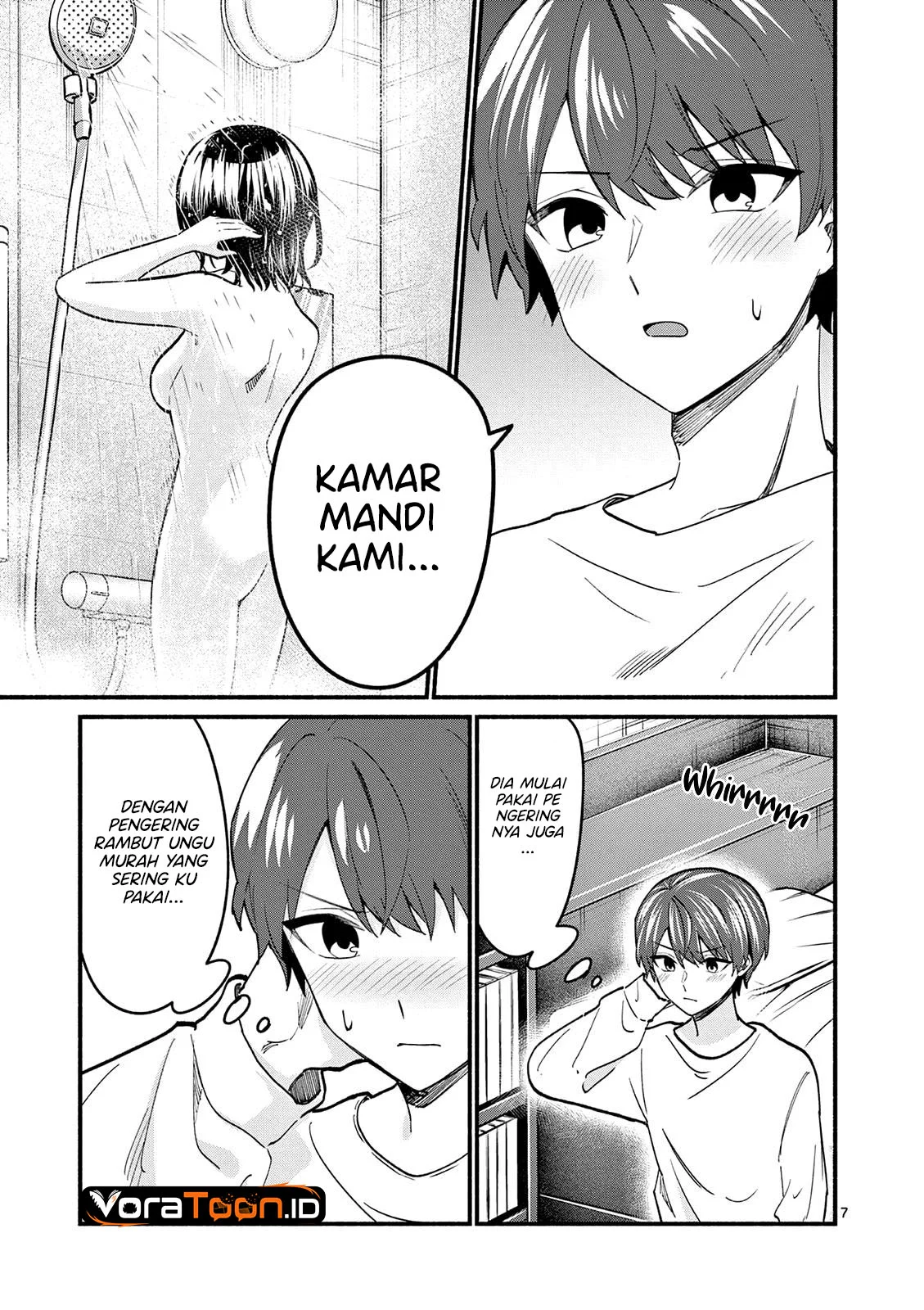 Shiotaiou no Sato-san ga Ore ni dake Amai Chapter 93 Gambar 8
