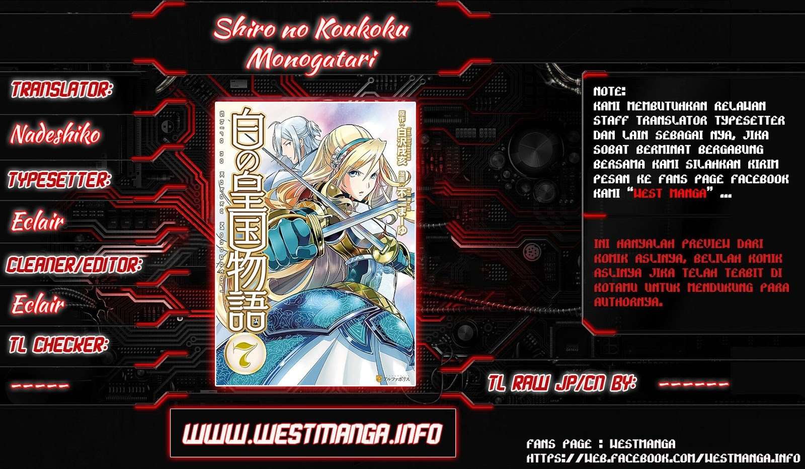 Baca Manga Shiro no Koukoku Monogatari Chapter 64.2 Gambar 2