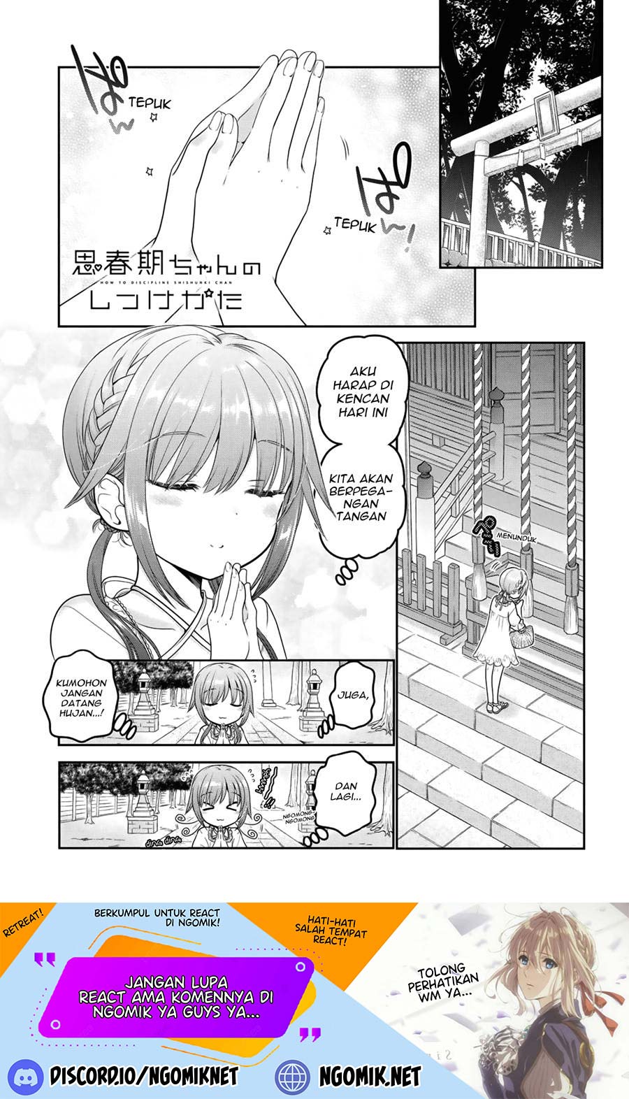 Baca Manga Shishunki-chan no Shitsukekata Chapter 18 Gambar 2
