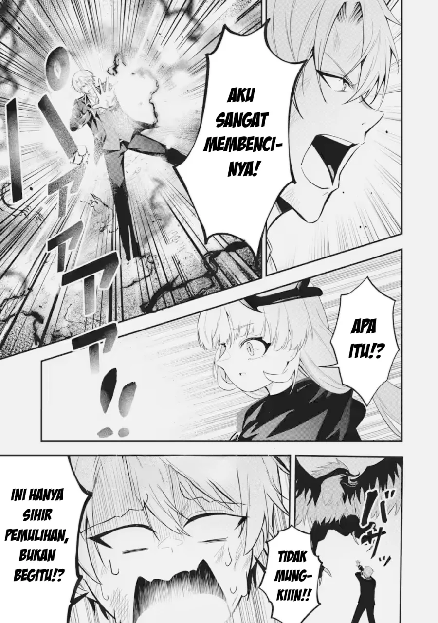 Shokei Flag No Akuyaku Kizoku Ni Tensei Shitaga, Shinitakunainode Yami Maho Wo Kiwamete Heroine Tachi Wo Sukuimasu Byojakuna Heroine Wo Care Shitara Naze Ka Ore Ga Dekiai Sareta Ken Chapter 3.1 Gambar 10