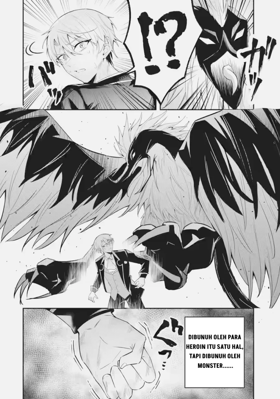 Shokei Flag No Akuyaku Kizoku Ni Tensei Shitaga, Shinitakunainode Yami Maho Wo Kiwamete Heroine Tachi Wo Sukuimasu Byojakuna Heroine Wo Care Shitara Naze Ka Ore Ga Dekiai Sareta Ken Chapter 3.1 Gambar 9