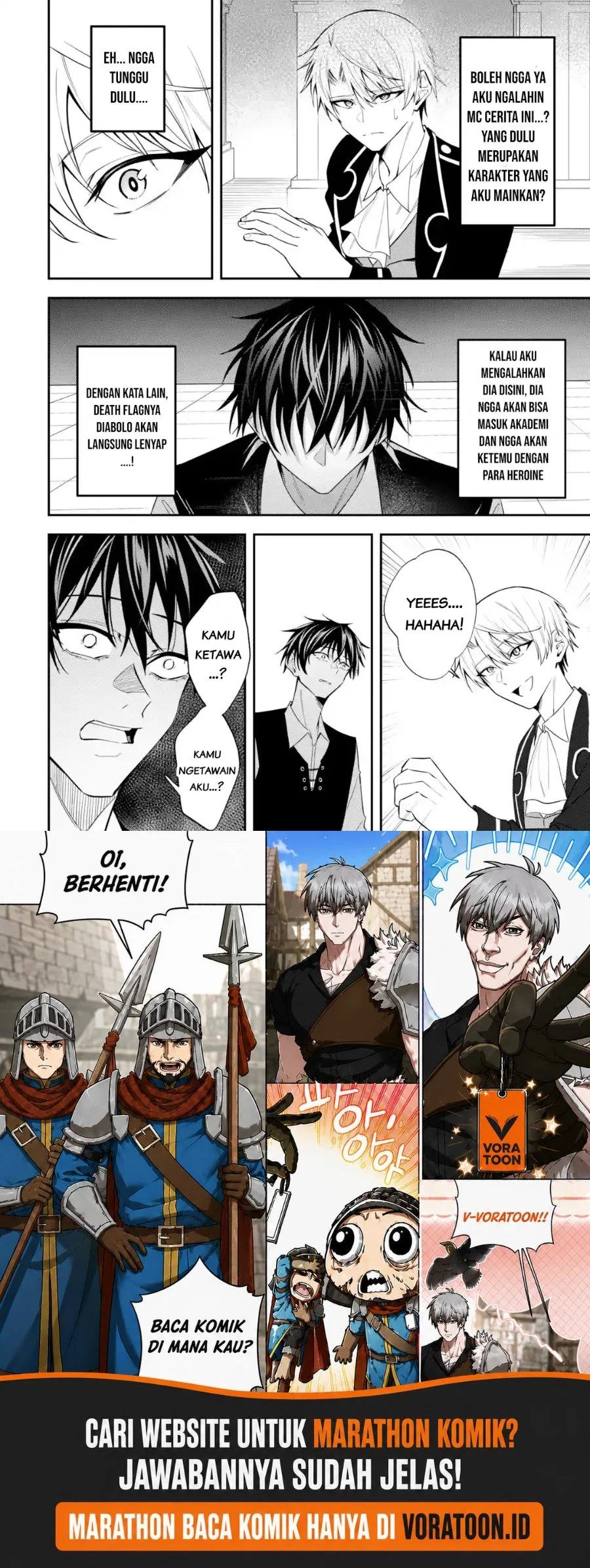 Shokei Flag No Akuyaku Kizoku Ni Tensei Shitaga, Shinitakunainode Yami Maho Wo Kiwamete Heroine Tachi Wo Sukuimasu Byojakuna Heroine Wo Care Shitara Naze Ka Ore Ga Dekiai Sareta Ken Chapter 4.2 Gambar 10