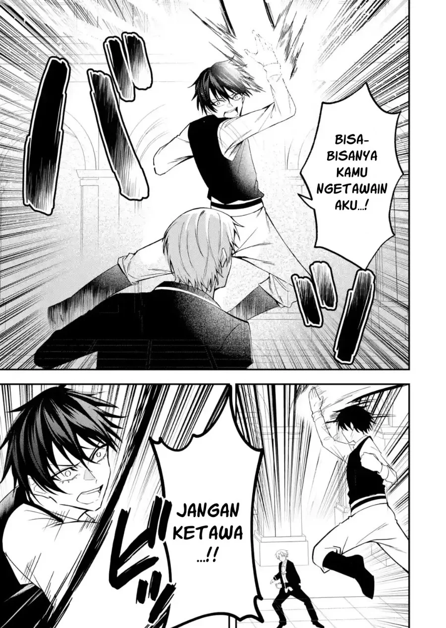 Shokei Flag No Akuyaku Kizoku Ni Tensei Shitaga, Shinitakunainode Yami Maho Wo Kiwamete Heroine Tachi Wo Sukuimasu Byojakuna Heroine Wo Care Shitara Naze Ka Ore Ga Dekiai Sareta Ken Chapter 4.3 halaman 2
