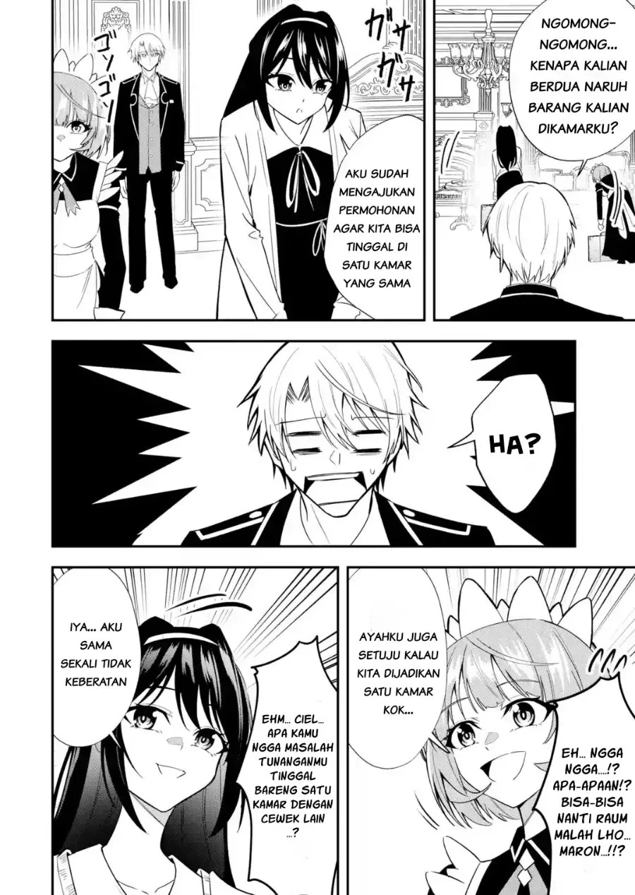 Shokei Flag No Akuyaku Kizoku Ni Tensei Shitaga, Shinitakunainode Yami Maho Wo Kiwamete Heroine Tachi Wo Sukuimasu Byojakuna Heroine Wo Care Shitara Naze Ka Ore Ga Dekiai Sareta Ken Chapter 4.3 Gambar 8