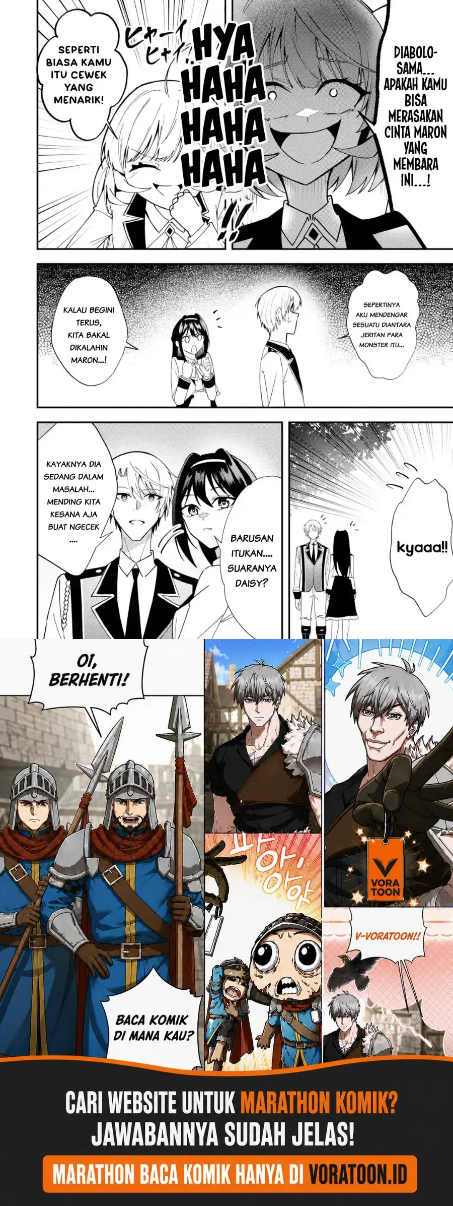 Shokei Flag No Akuyaku Kizoku Ni Tensei Shitaga, Shinitakunainode Yami Maho Wo Kiwamete Heroine Tachi Wo Sukuimasu Byojakuna Heroine Wo Care Shitara Naze Ka Ore Ga Dekiai Sareta Ken Chapter 5.2 Gambar 10