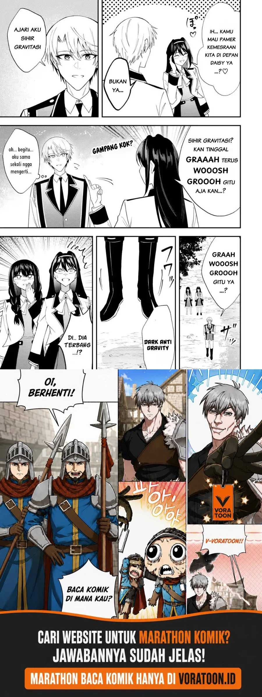 Shokei Flag No Akuyaku Kizoku Ni Tensei Shitaga, Shinitakunainode Yami Maho Wo Kiwamete Heroine Tachi Wo Sukuimasu Byojakuna Heroine Wo Care Shitara Naze Ka Ore Ga Dekiai Sareta Ken Chapter 5.3 Gambar 11