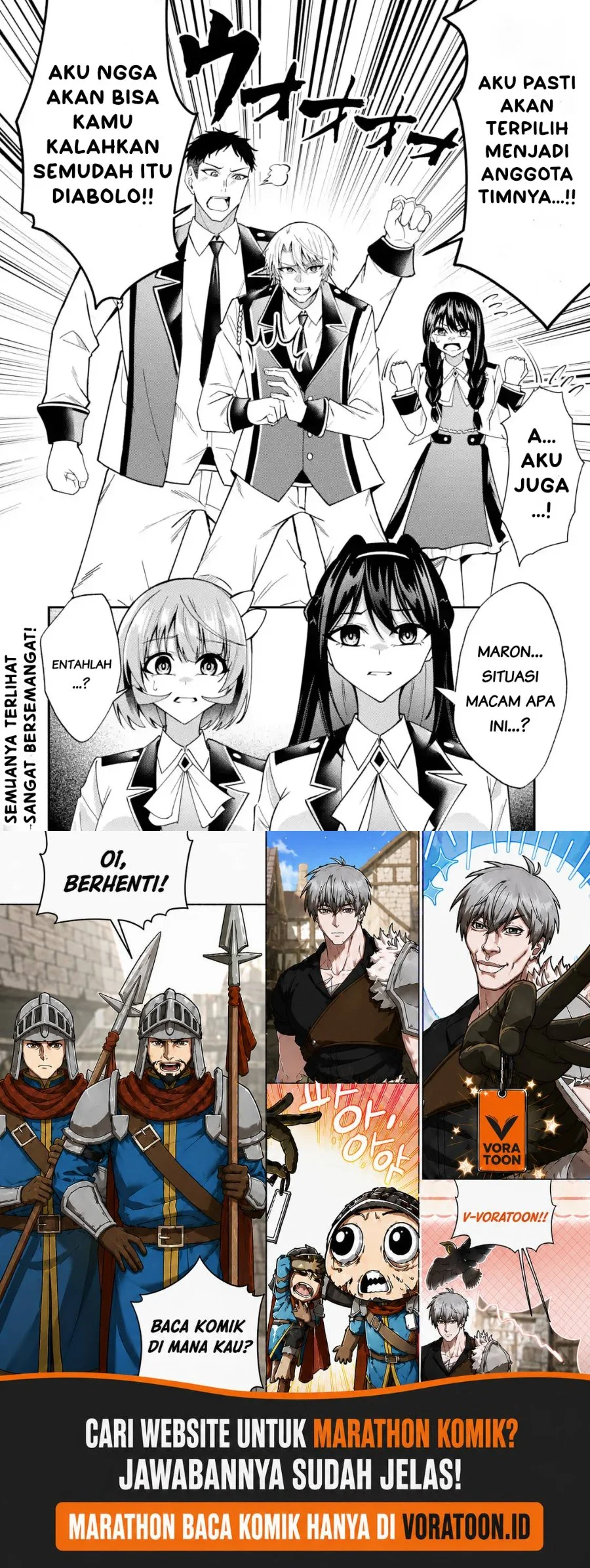 Shokei Flag No Akuyaku Kizoku Ni Tensei Shitaga, Shinitakunainode Yami Maho Wo Kiwamete Heroine Tachi Wo Sukuimasu Byojakuna Heroine Wo Care Shitara Naze Ka Ore Ga Dekiai Sareta Ken Chapter 5.4 Gambar 11