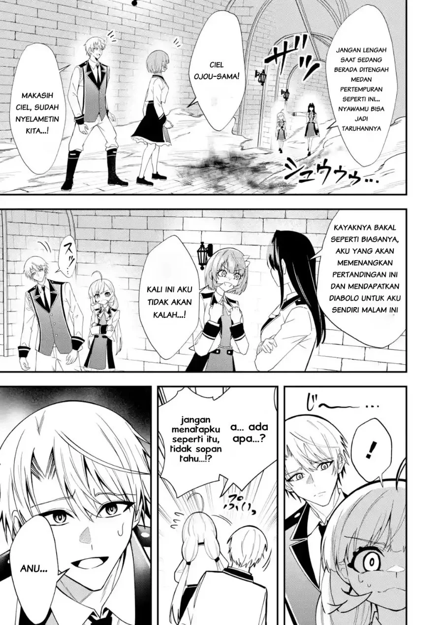 Shokei Flag No Akuyaku Kizoku Ni Tensei Shitaga, Shinitakunainode Yami Maho Wo Kiwamete Heroine Tachi Wo Sukuimasu Byojakuna Heroine Wo Care Shitara Naze Ka Ore Ga Dekiai Sareta Ken Chapter 6.3 Gambar 7