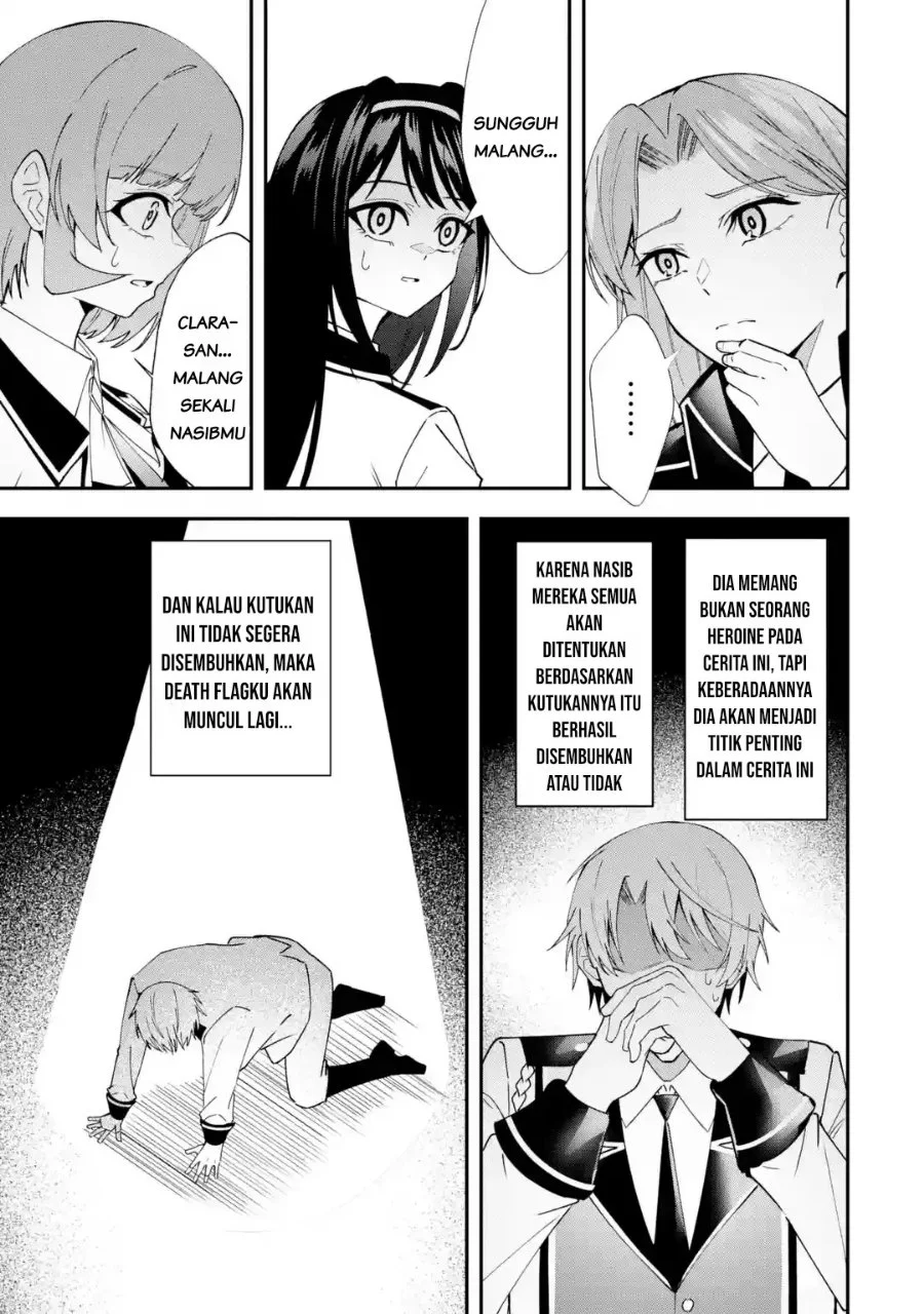 Shokei Flag No Akuyaku Kizoku Ni Tensei Shitaga, Shinitakunainode Yami Maho Wo Kiwamete Heroine Tachi Wo Sukuimasu Byojakuna Heroine Wo Care Shitara Naze Ka Ore Ga Dekiai Sareta Ken Chapter 8.1 Gambar 12