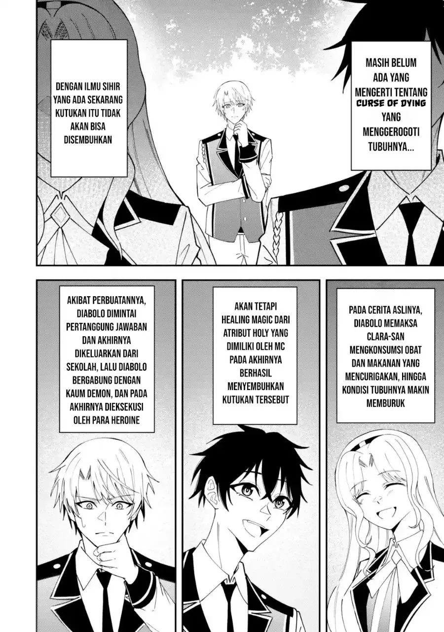 Shokei Flag No Akuyaku Kizoku Ni Tensei Shitaga, Shinitakunainode Yami Maho Wo Kiwamete Heroine Tachi Wo Sukuimasu Byojakuna Heroine Wo Care Shitara Naze Ka Ore Ga Dekiai Sareta Ken Chapter 8.2 Gambar 8