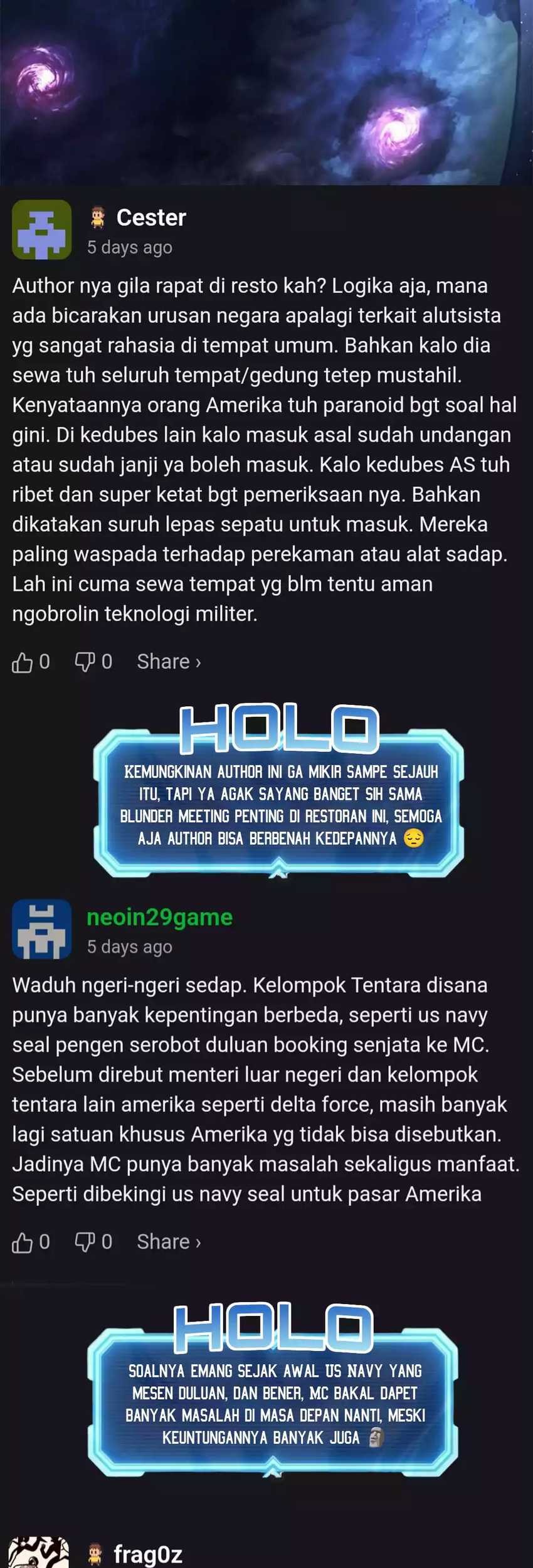 Should I Make You a Nuclear Weapon? Chapter 53 Gambar 77