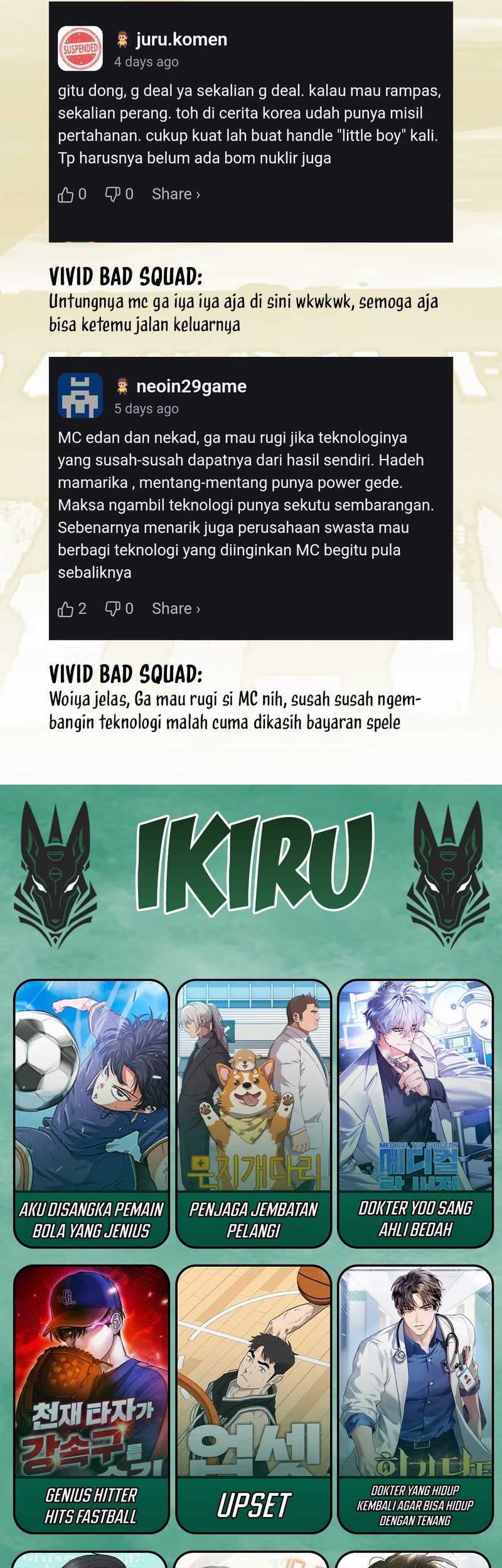 Should I Make You a Nuclear Weapon? Chapter 55 Gambar 77