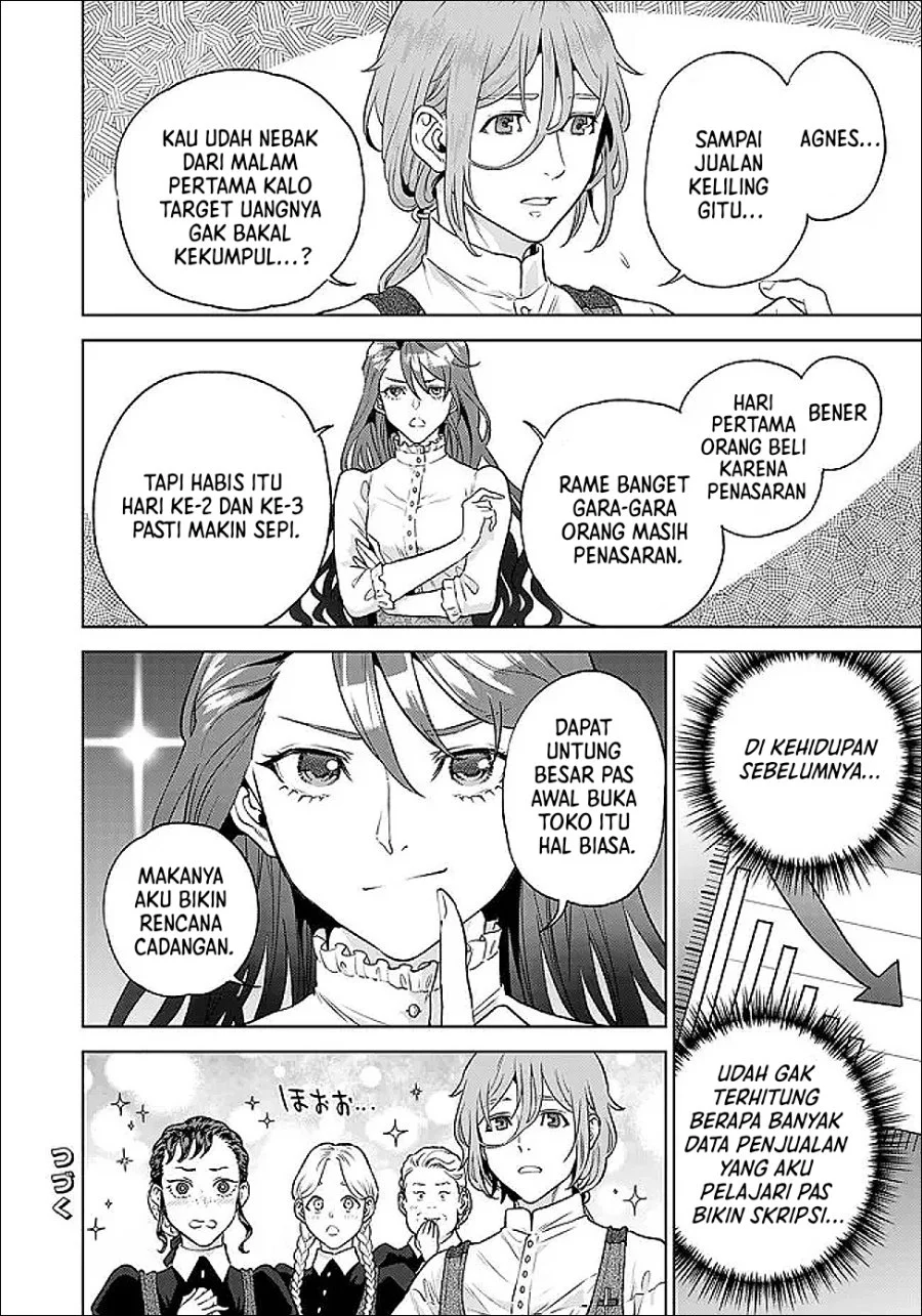 Shounin Reijou Agnes Henkyou ni Tsuihou Sareta Akuyaku Reijou wa Shousai o Hakki Shi Nariagaru Chapter 7.1 Gambar 11