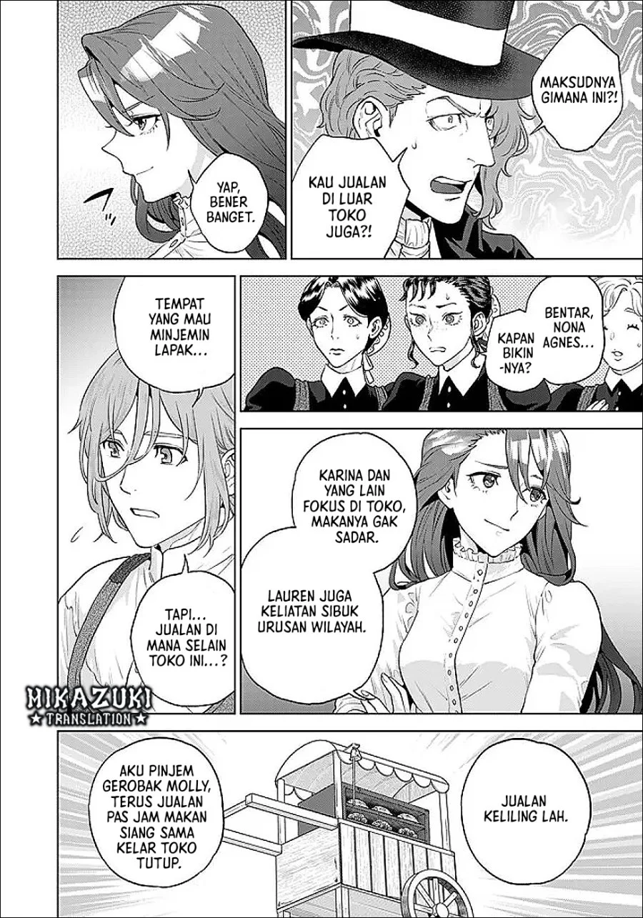 Shounin Reijou Agnes Henkyou ni Tsuihou Sareta Akuyaku Reijou wa Shousai o Hakki Shi Nariagaru Chapter 7.1 halaman 8
