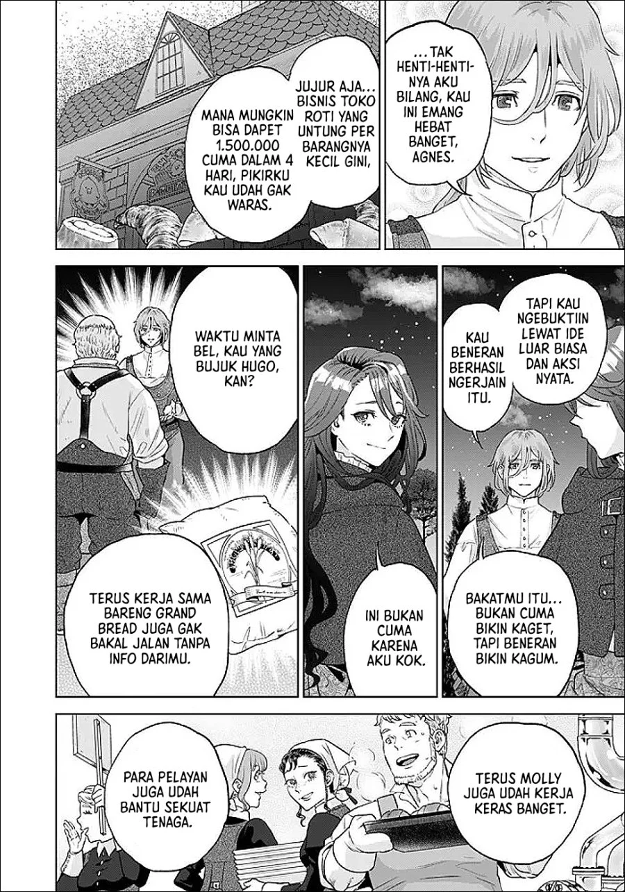 Shounin Reijou Agnes Henkyou ni Tsuihou Sareta Akuyaku Reijou wa Shousai o Hakki Shi Nariagaru Chapter 7.3 halaman 7