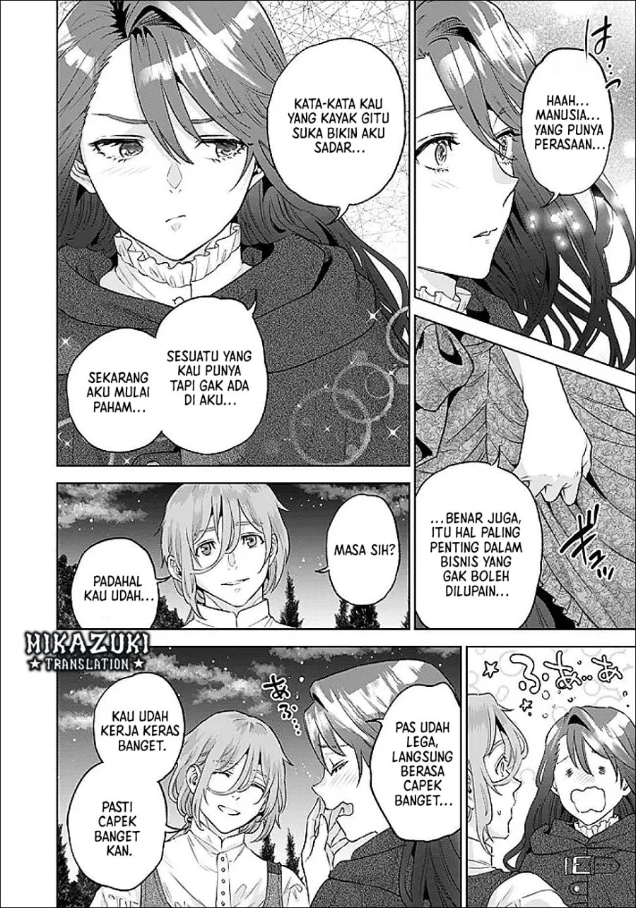 Shounin Reijou Agnes Henkyou ni Tsuihou Sareta Akuyaku Reijou wa Shousai o Hakki Shi Nariagaru Chapter 7.3 halaman 9