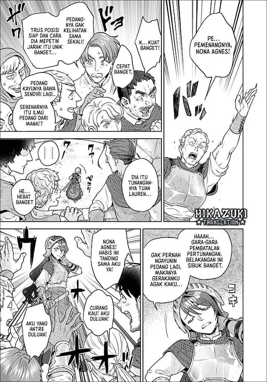 Shounin Reijou Agnes Henkyou ni Tsuihou Sareta Akuyaku Reijou wa Shousai o Hakki Shi Nariagaru Chapter 8 halaman 11