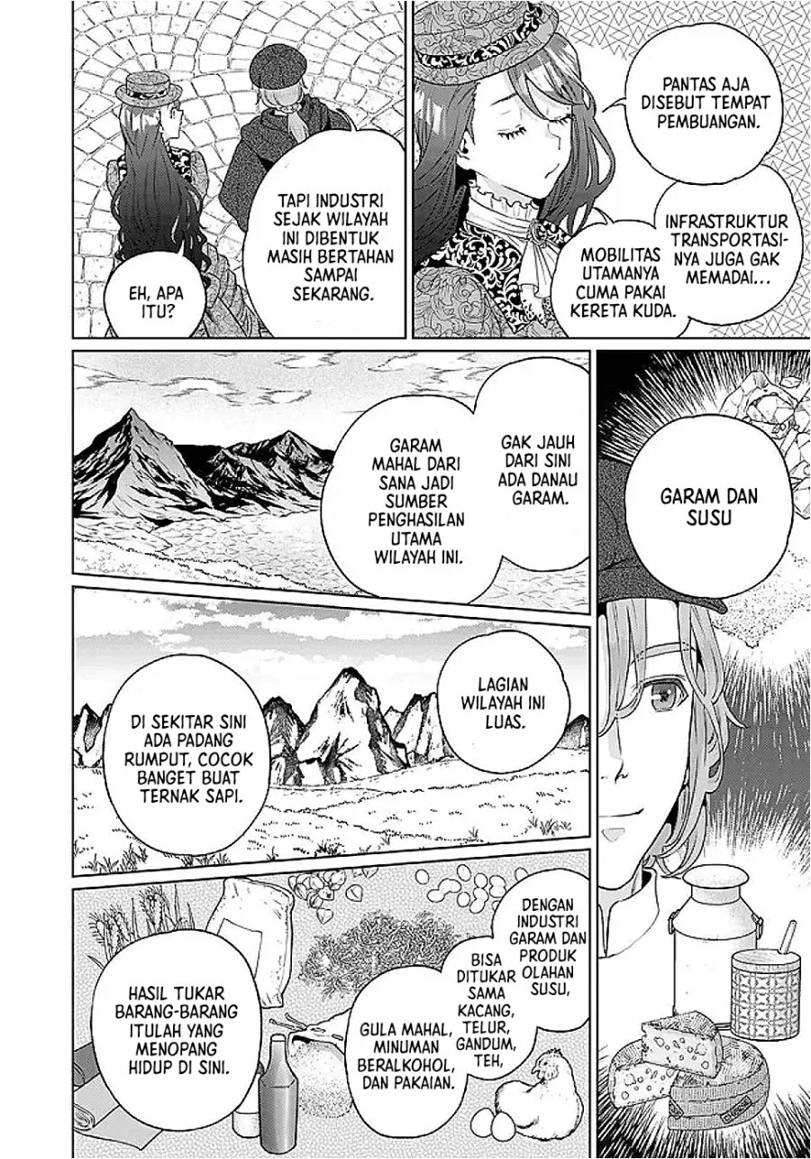 Shounin Reijou Agnes Henkyou ni Tsuihou Sareta Akuyaku Reijou wa Shousai o Hakki Shi Nariagaru Chapter 8 Gambar 17