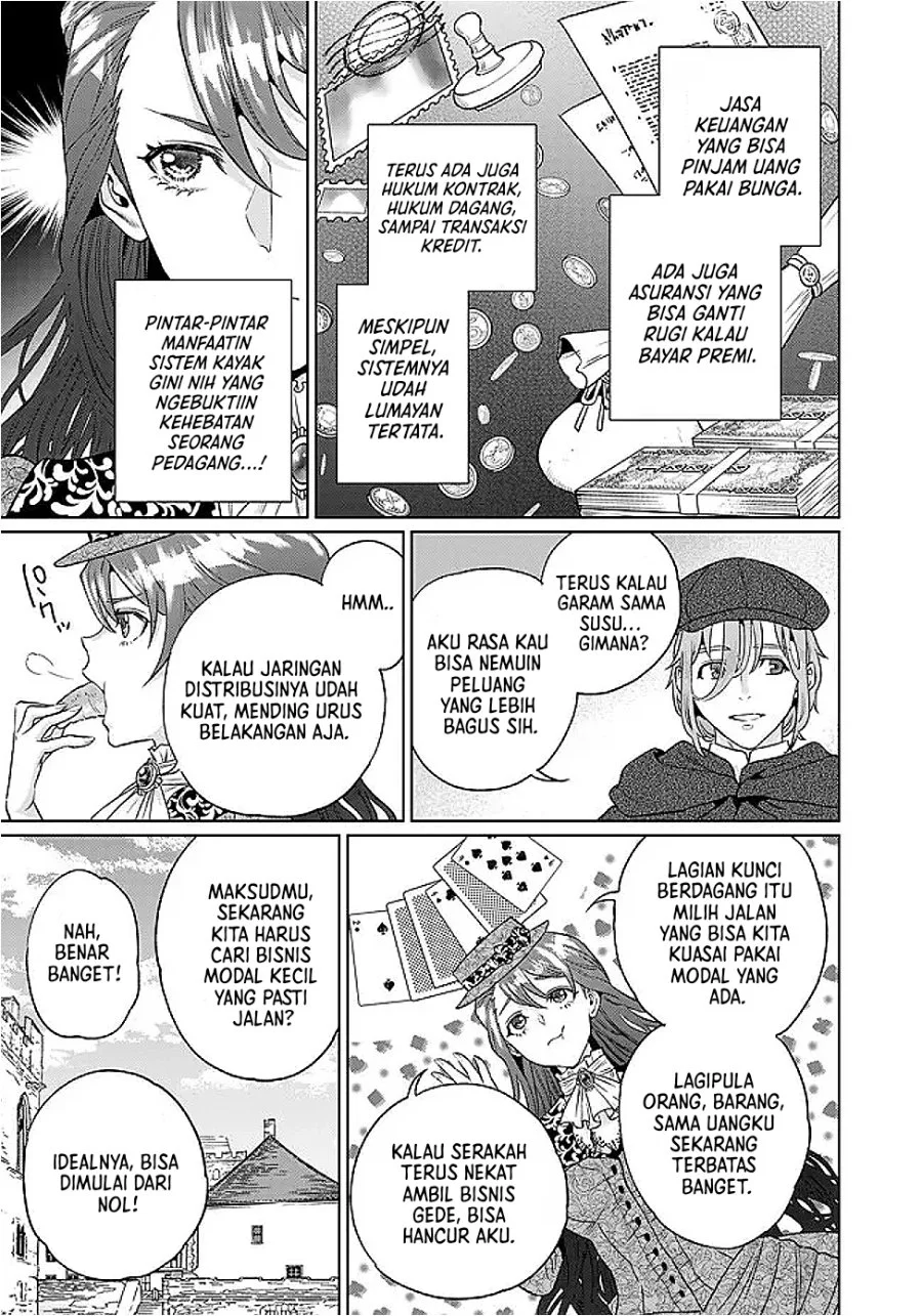 Shounin Reijou Agnes Henkyou ni Tsuihou Sareta Akuyaku Reijou wa Shousai o Hakki Shi Nariagaru Chapter 8 Gambar 20