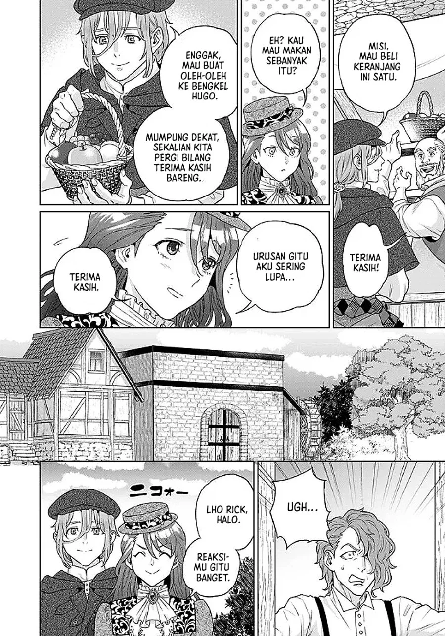 Shounin Reijou Agnes Henkyou ni Tsuihou Sareta Akuyaku Reijou wa Shousai o Hakki Shi Nariagaru Chapter 8 Gambar 23