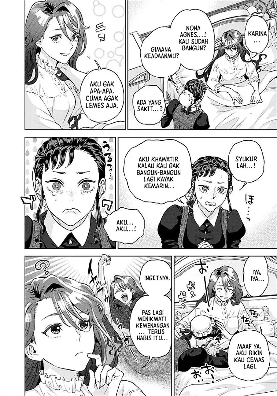Shounin Reijou Agnes Henkyou ni Tsuihou Sareta Akuyaku Reijou wa Shousai o Hakki Shi Nariagaru Chapter 8 halaman 6