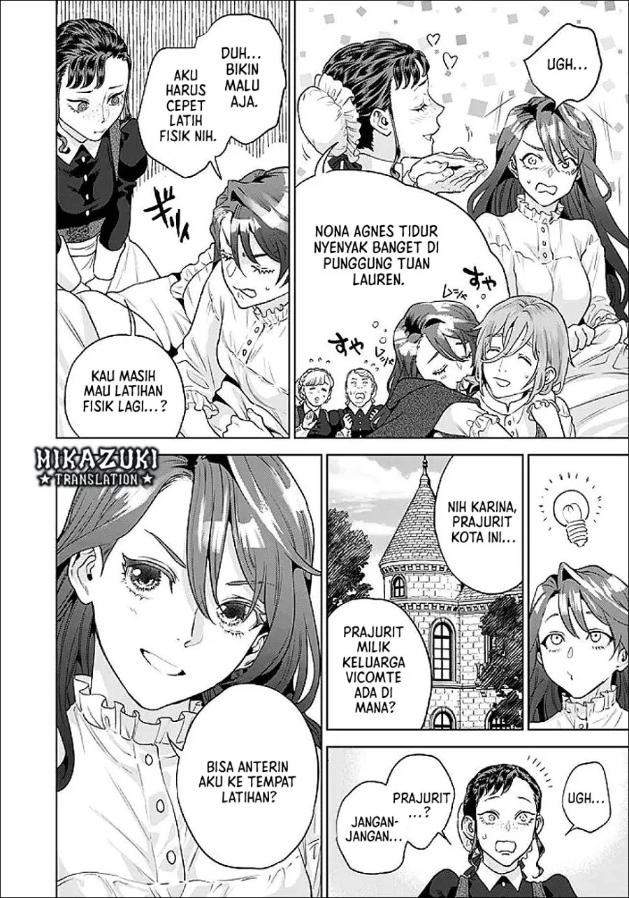 Shounin Reijou Agnes Henkyou ni Tsuihou Sareta Akuyaku Reijou wa Shousai o Hakki Shi Nariagaru Chapter 8 halaman 8