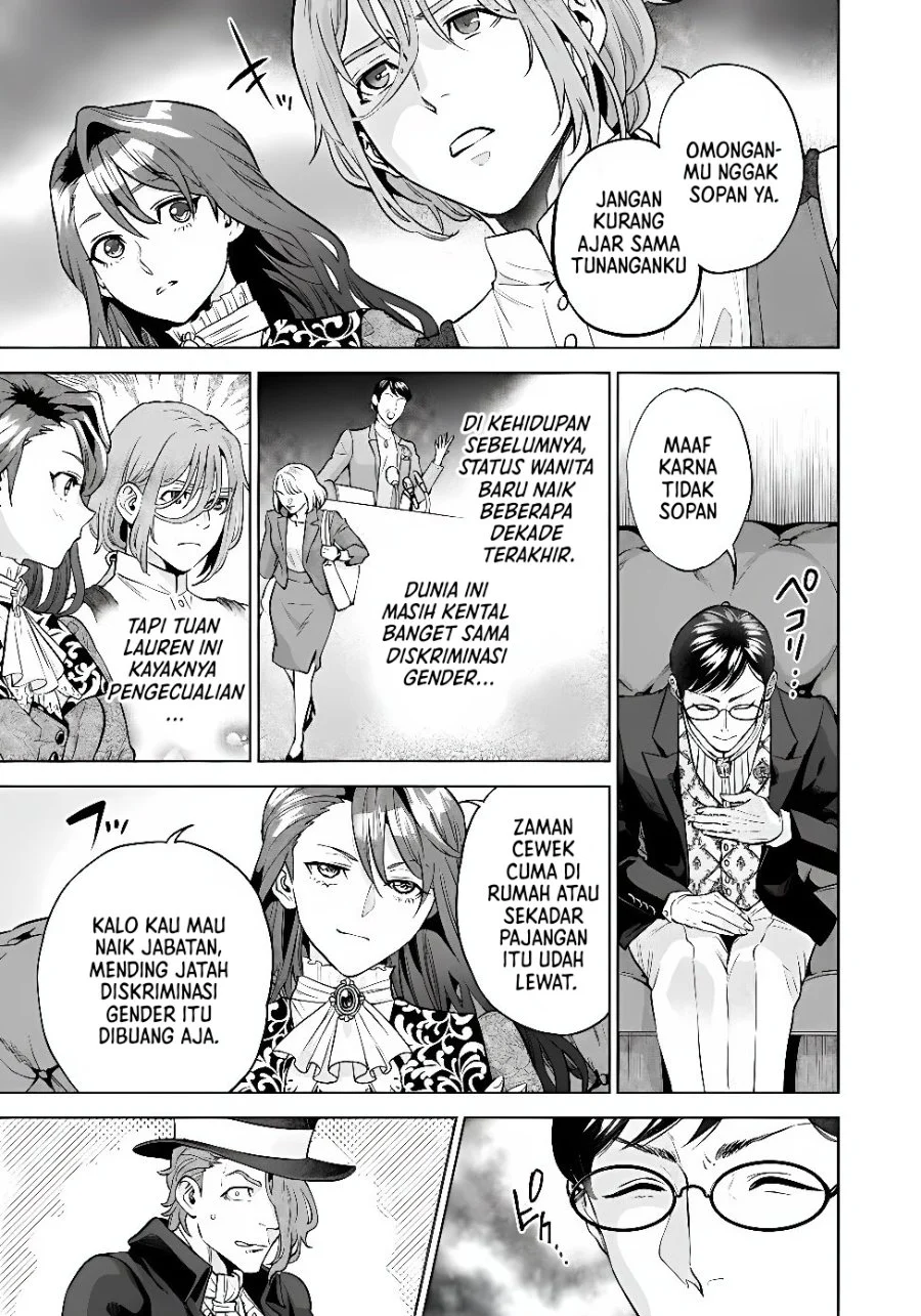 Shounin Reijou Agnes Henkyou ni Tsuihou Sareta Akuyaku Reijou wa Shousai o Hakki Shi Nariagaru Chapter 9.3 halaman 11