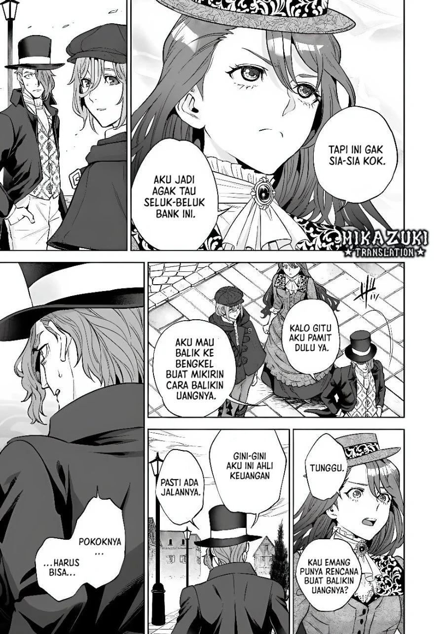 Shounin Reijou Agnes Henkyou ni Tsuihou Sareta Akuyaku Reijou wa Shousai o Hakki Shi Nariagaru Chapter 9.3 Gambar 14
