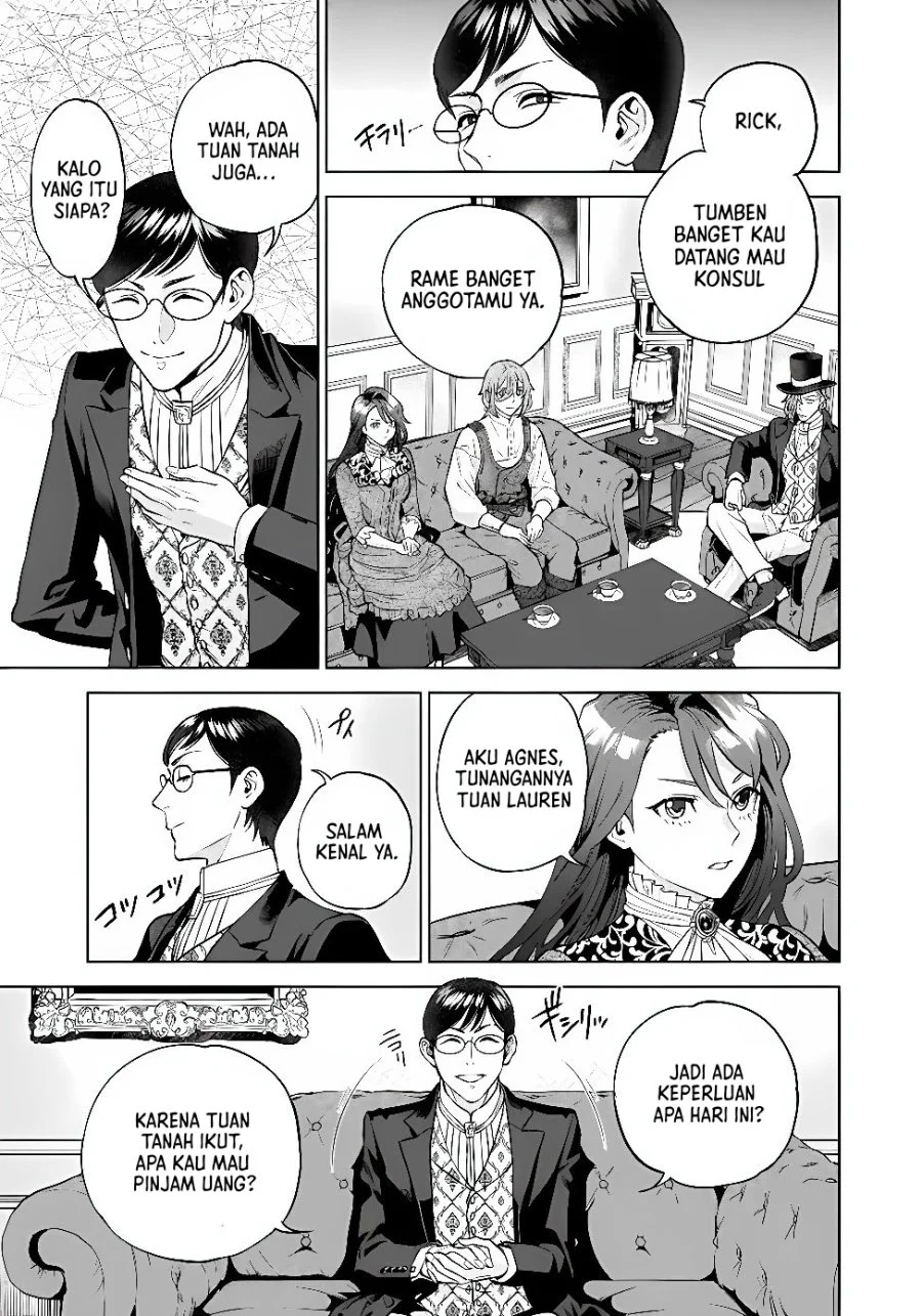 Shounin Reijou Agnes Henkyou ni Tsuihou Sareta Akuyaku Reijou wa Shousai o Hakki Shi Nariagaru Chapter 9.3 halaman 5