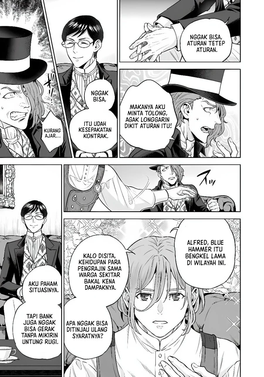 Shounin Reijou Agnes Henkyou ni Tsuihou Sareta Akuyaku Reijou wa Shousai o Hakki Shi Nariagaru Chapter 9.3 halaman 7