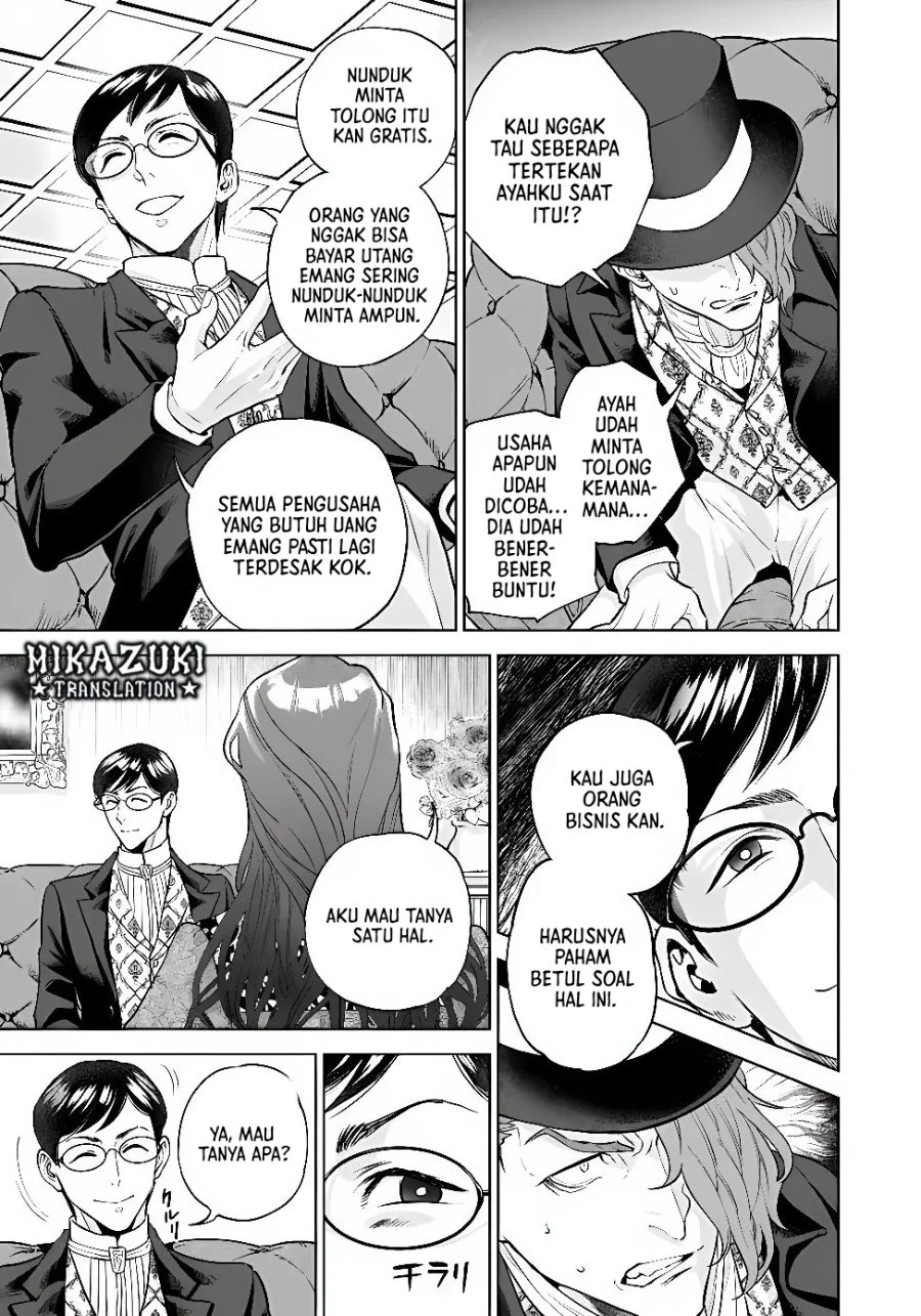 Shounin Reijou Agnes Henkyou ni Tsuihou Sareta Akuyaku Reijou wa Shousai o Hakki Shi Nariagaru Chapter 9.3 halaman 9