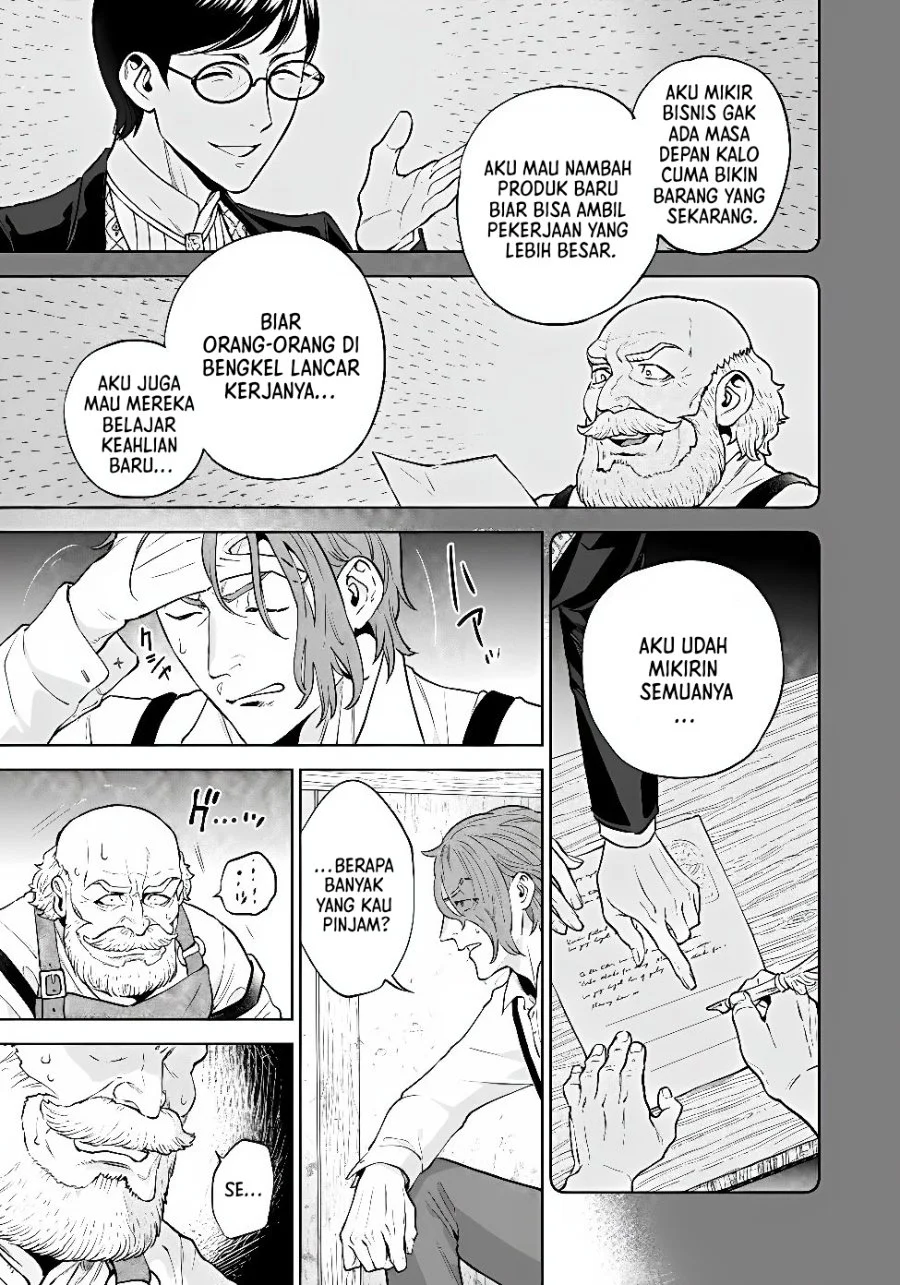 Shounin Reijou Agnes Henkyou ni Tsuihou Sareta Akuyaku Reijou wa Shousai o Hakki Shi Nariagaru Chapter 9 halaman 13