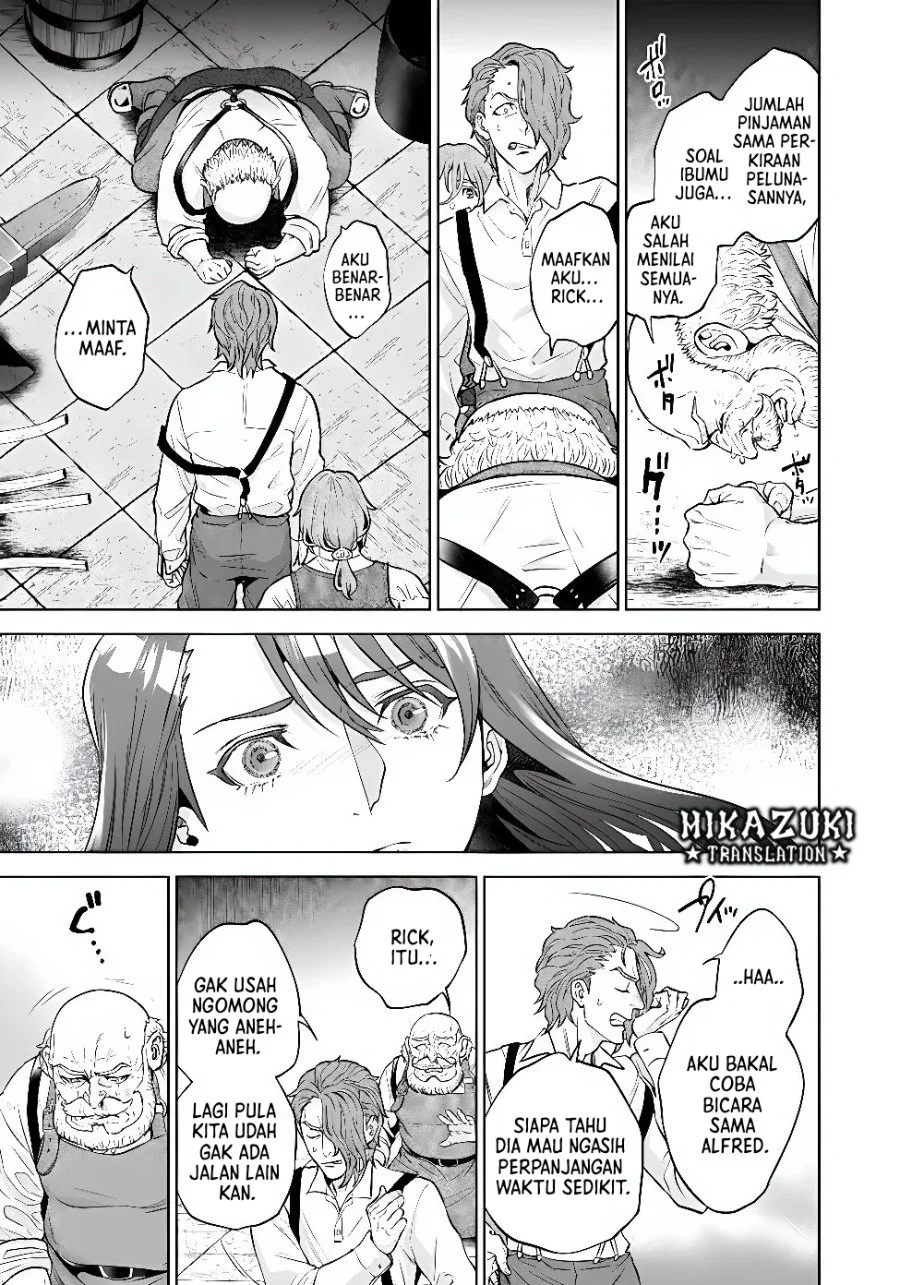 Shounin Reijou Agnes Henkyou ni Tsuihou Sareta Akuyaku Reijou wa Shousai o Hakki Shi Nariagaru Chapter 9 Gambar 20