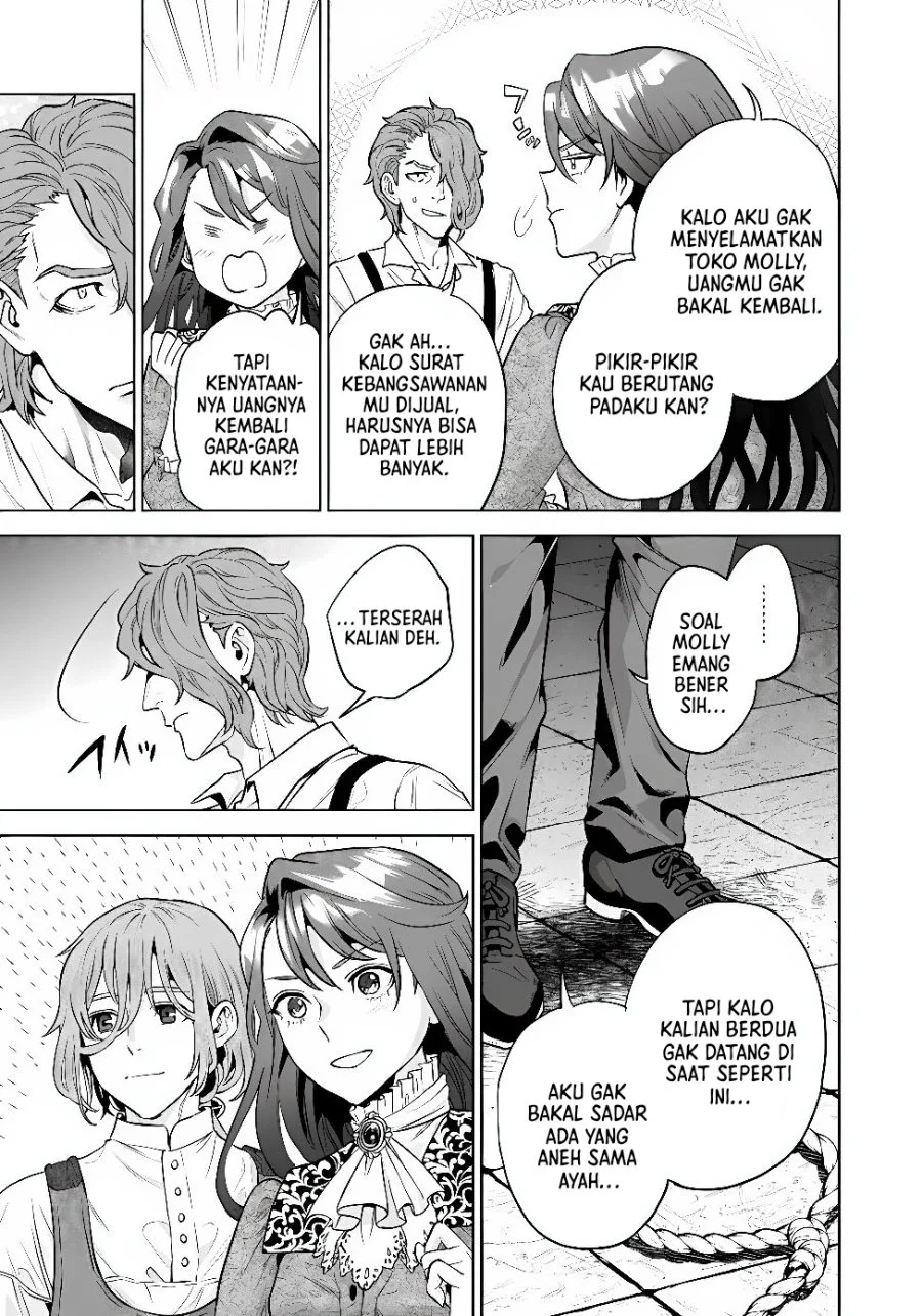 Shounin Reijou Agnes Henkyou ni Tsuihou Sareta Akuyaku Reijou wa Shousai o Hakki Shi Nariagaru Chapter 9 Gambar 22