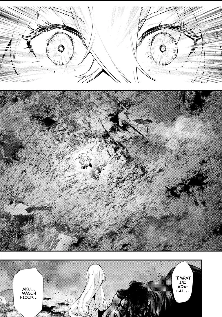 Shura Youjo no Eiyuutan ~Hanpa-sha to Iwa Reta Youhei, Youjo ni Tensei Shite Nariagaru~ Chapter 1 Gambar 28