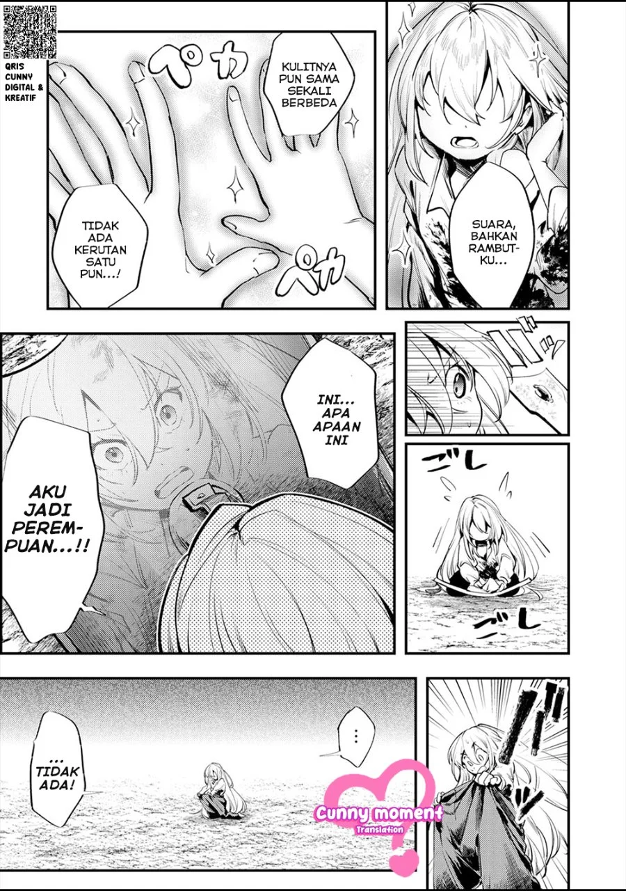 Shura Youjo no Eiyuutan ~Hanpa-sha to Iwa Reta Youhei, Youjo ni Tensei Shite Nariagaru~ Chapter 1 Gambar 30